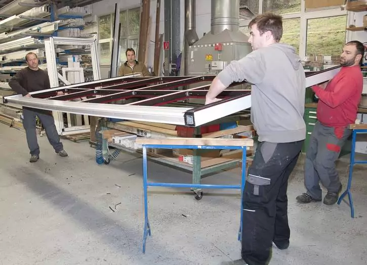 Fensterproduktion bei Fensterwelt