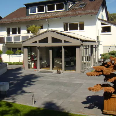 Wintergarten im Schlammton